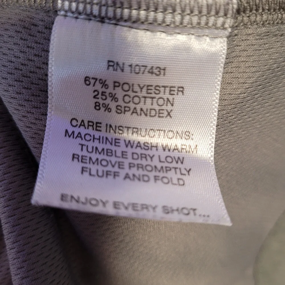 Linksoul Boardwalker Golf Pants 35R Grey Tech Stretch Chino Gorpcore Performance